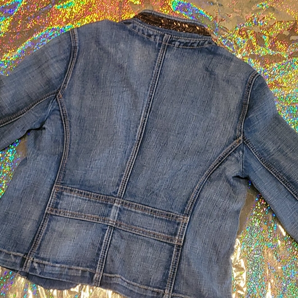 Esprit denim jacket with embellishments - Picture 9 of 9